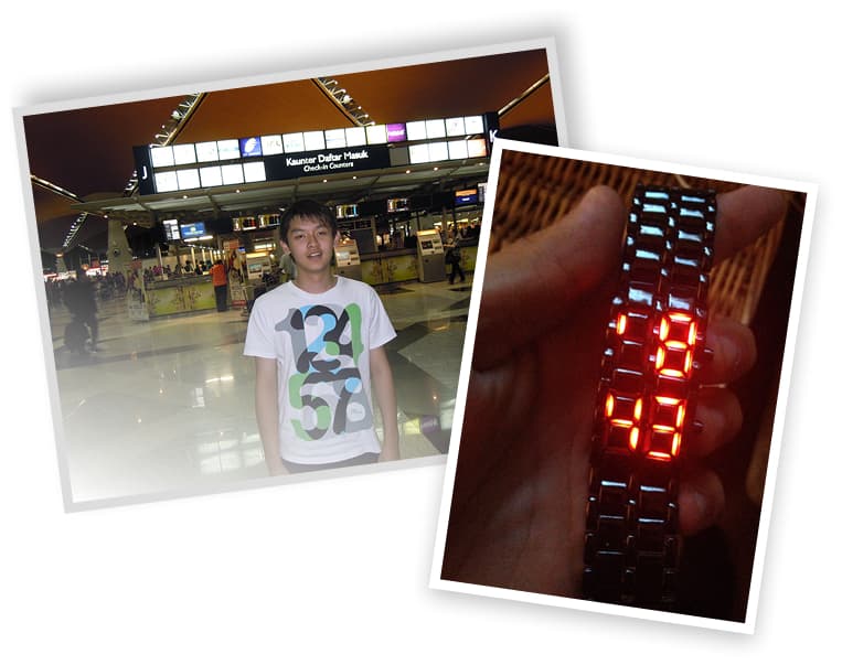 Reeve at age 15, his first product reseller era