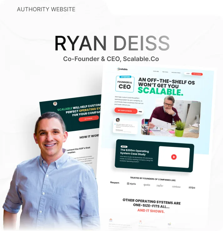 Ryan Deiss, authority website