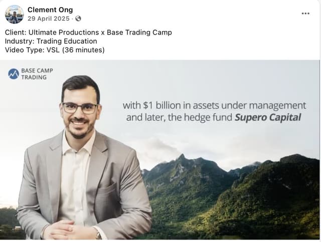 Base Camp Trading, 36-minute VSL